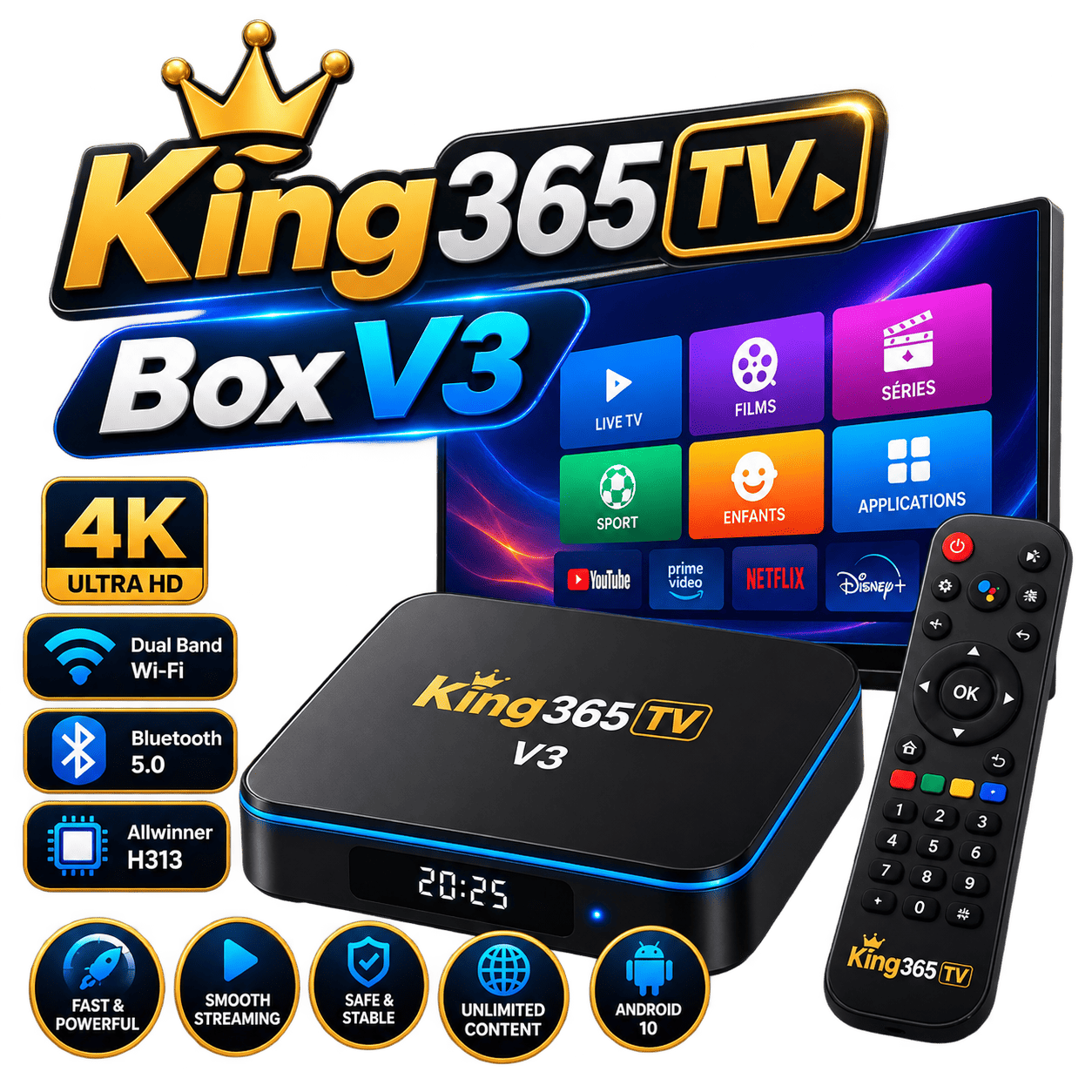 King365TV Box V3