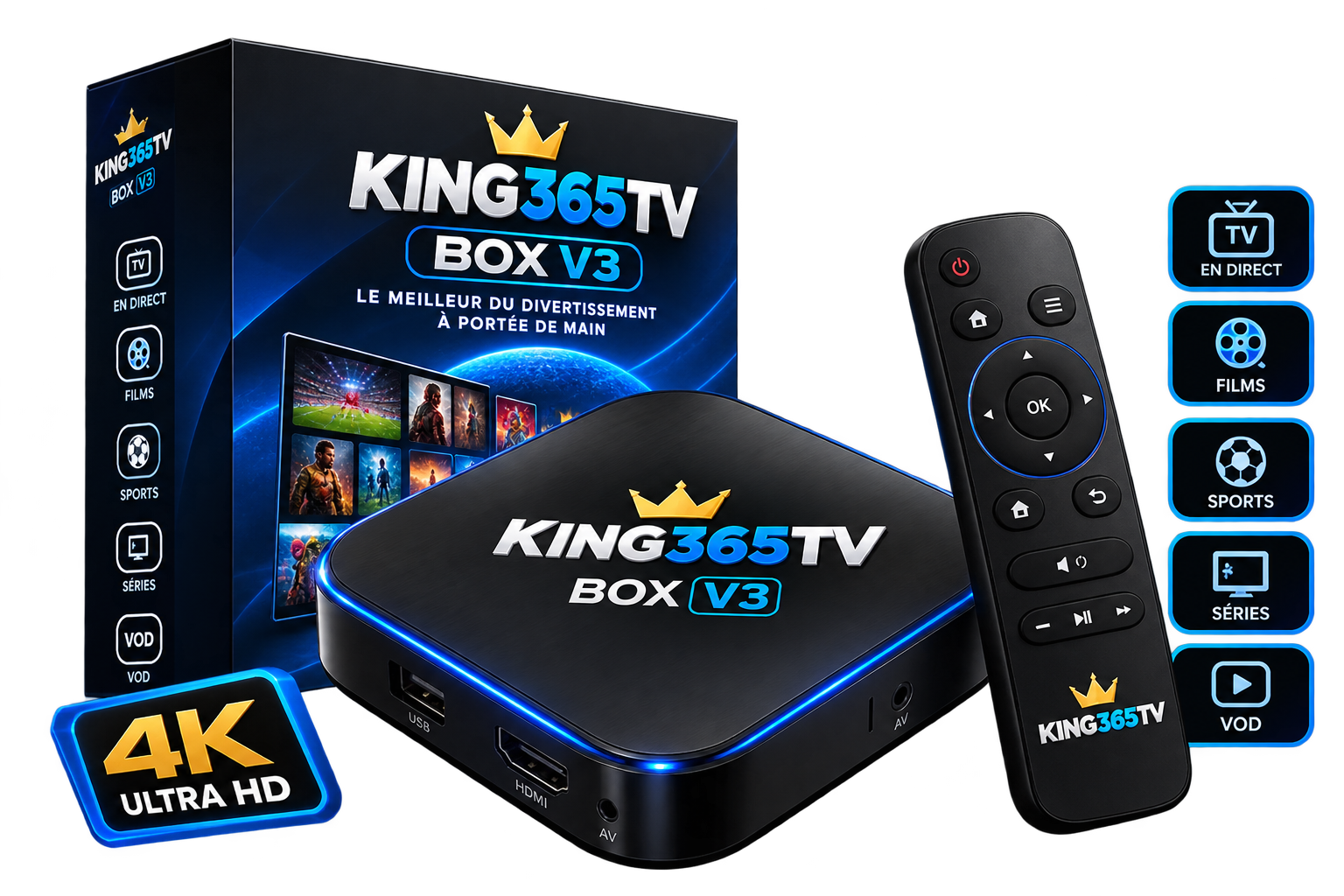 King365TV Box V3